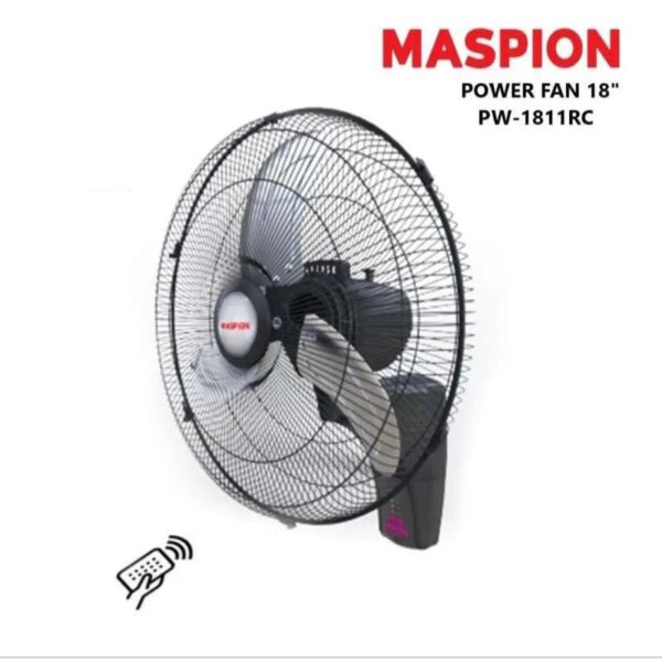 Maspion Powerfan Kipas Dinding Remote 18 inch PW-1811RC - Image 2