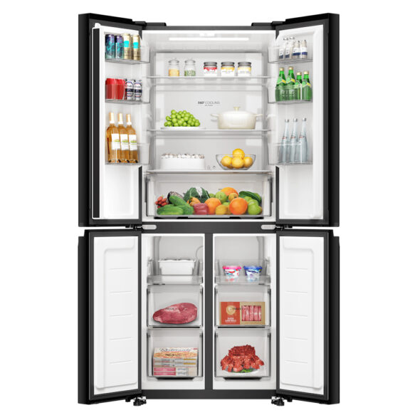 Aqua Kulkas Multidoor 4 pintu AQR-CTD506RGC (MB)